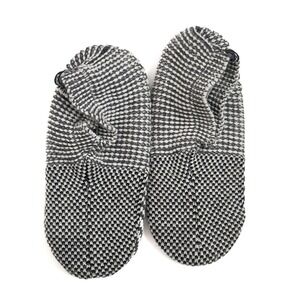 Quince Wool Blend Knit Slipper Socks • Non-Slip Indoor House Shoes